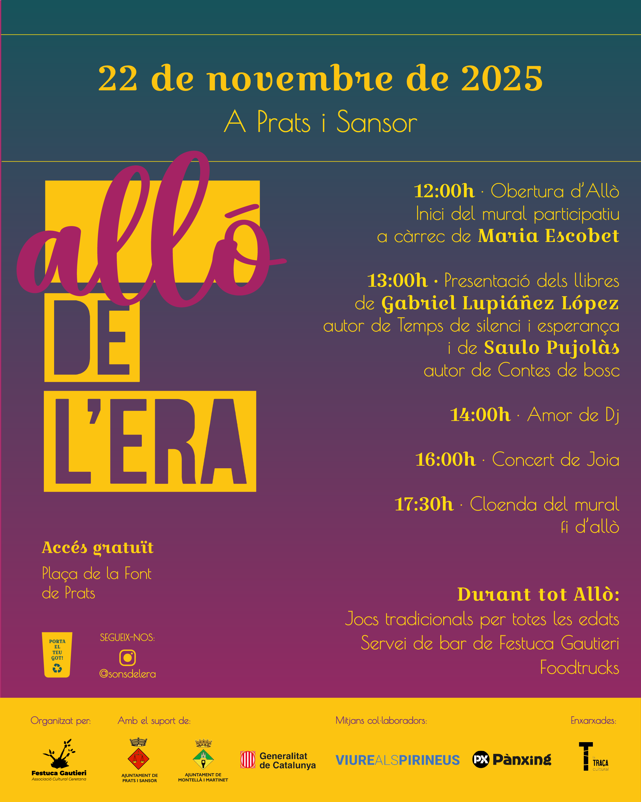 Cartell Allò de l'Era 2025